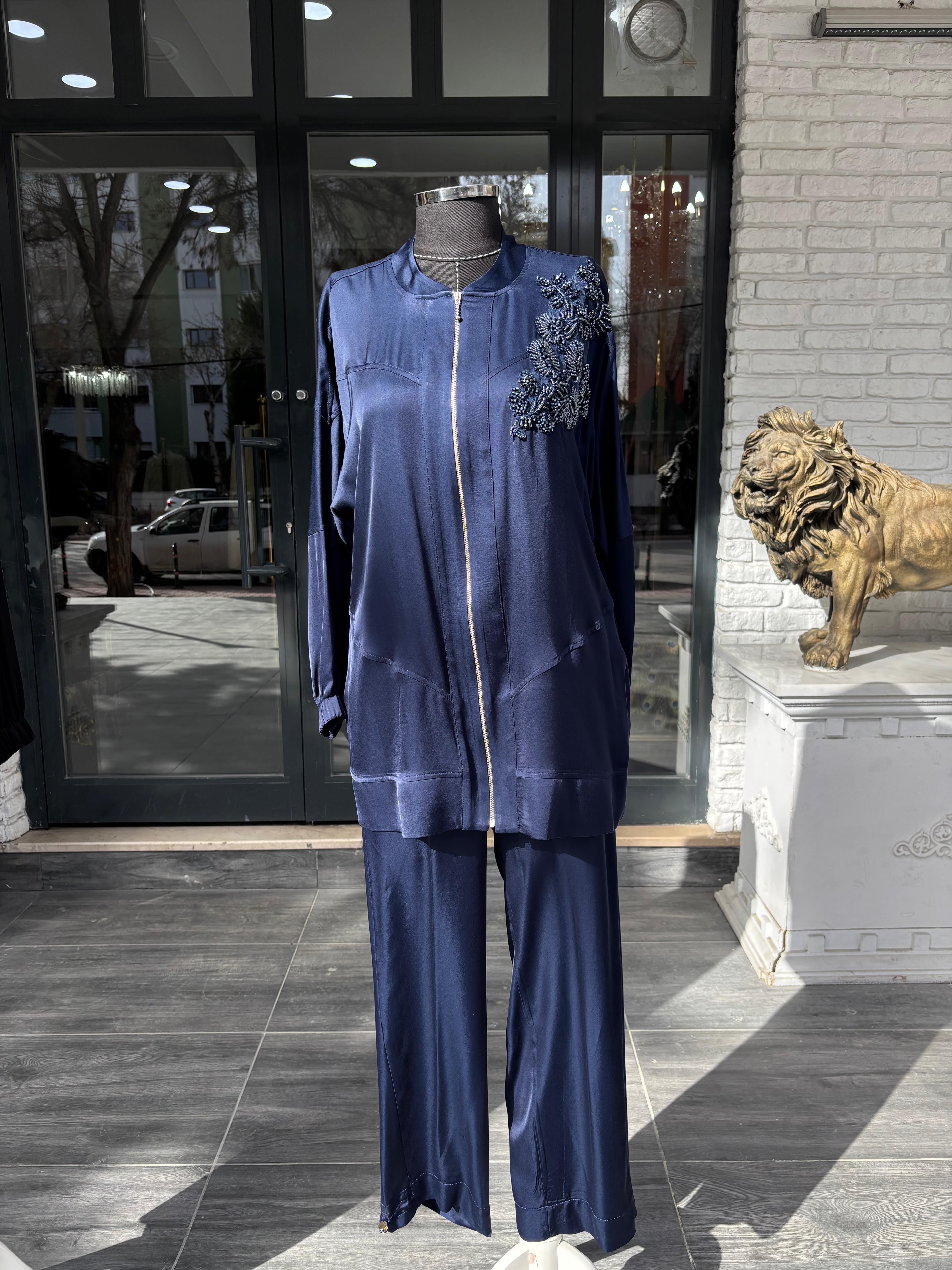 PAPYA TAKIM LACİVERT